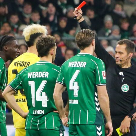 Steffen schimpft wegen Platzverweis: „Das ist völlig übertrieben“