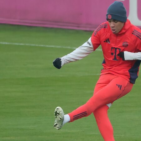 Spalier für Musiala