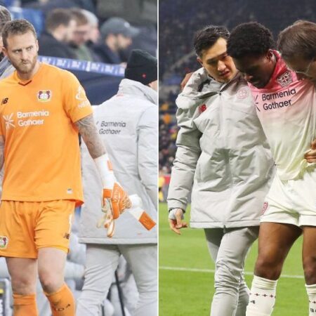 Bayer verliert Flekken und Tella: „Sieht bei beiden nicht gut aus“