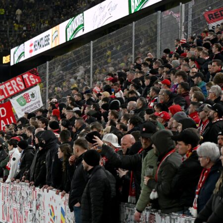 Polizeieinsatz vor dem Gästeblock sorgt für gedämpften Bayern-Support