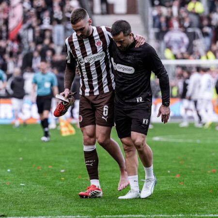 Saison-Aus: St. Paulis Sands muss unters Messer