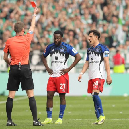 Der HSV hat mehr Platzverweise als Siege