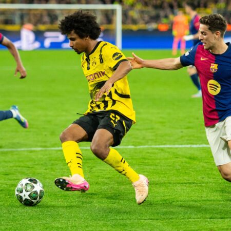 Adeyemi soll sich mit Barcelona einig sein – aber es gibt noch kein Angebot