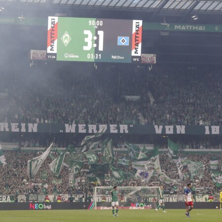 Verbotenes Feuerwerk im Nordderby: Bremen muss hohe Strafe zahlen