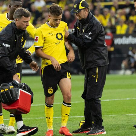 Knieverletzung: BVB sorgt sich um Torschütze Konstantelias