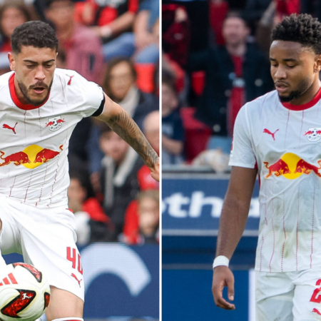 0:2 in Leverkusen: Bei RB hakt es auch vorne